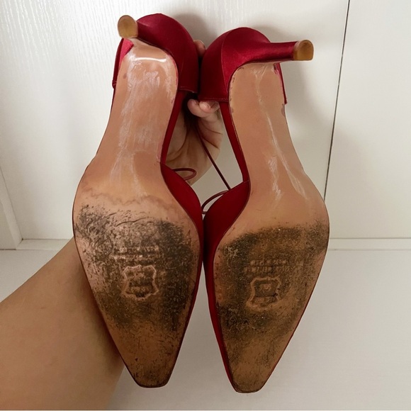 Vintage Stuart Weitzman Red Heels - Picture 6 of 6